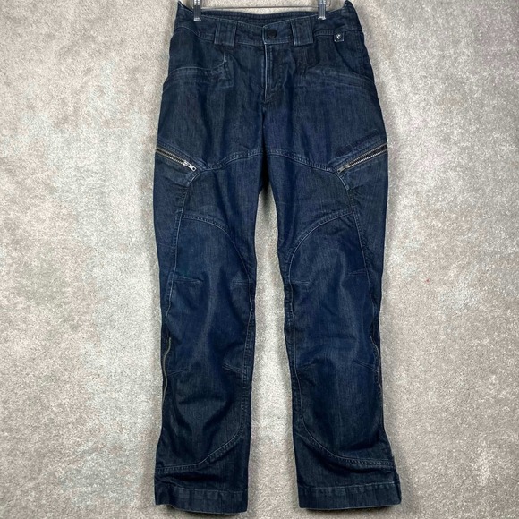 BMW Motorrad Other - BMW Motorrad City 2 Motorcycle Riding Pants Mens Medium Blue Denim No Brace/Pads